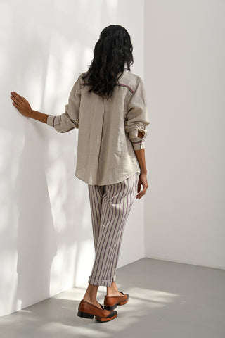 Prato Striped Pants by Payal Pratap available on Indiaspopup.com