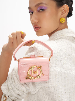 Outhouse Pastel Pink Furbie Nano Bag available on indiaspopup