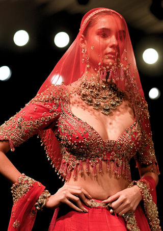 Chitravali bridal lehenga set