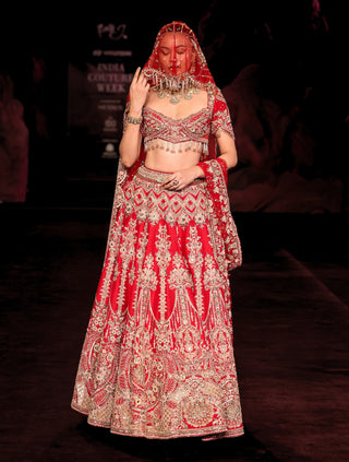 Swarnaangi bridal lehenga set