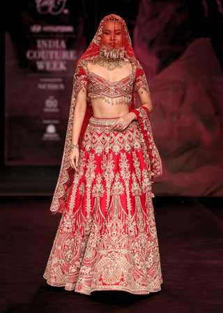 Swarnaangi bridal lehenga set