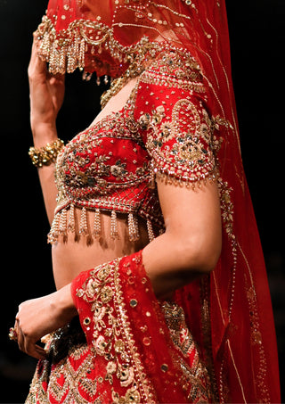 Swarnaangi bridal lehenga set