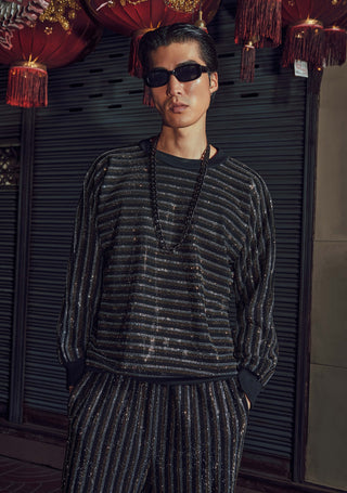 Mono sweatshirt and pants