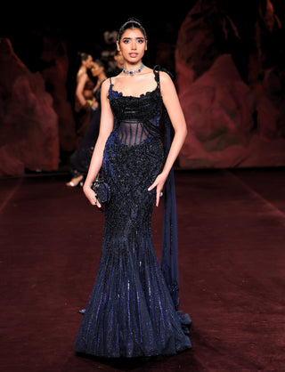 Nabhsi fitted gown