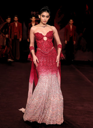 Gulika fitted lehenga set