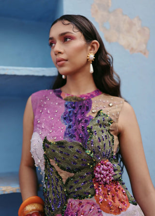 Mela multicolor dress