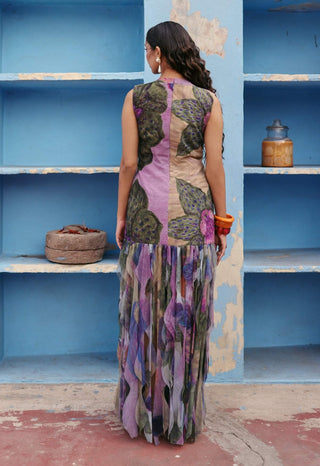 Mela multicolor dress