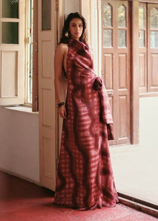 Choco bling maxi dress