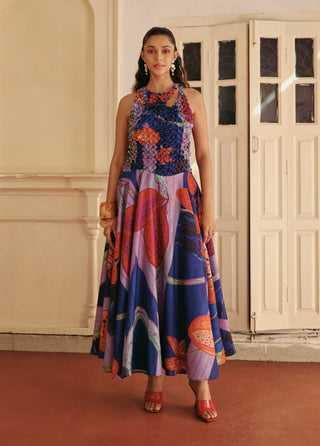 Fruity fun multicolor dress