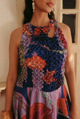 Fruity fun multicolor dress
