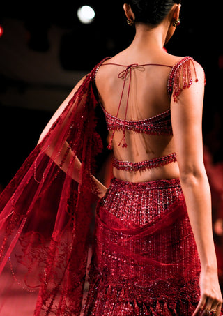 Varnika cocktail lehenga set