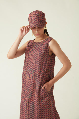 Payal Pratap-Bukit Red Printed Dress-INDIASPOPUP.COM