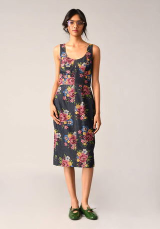 Stylosa embroidered corset dress