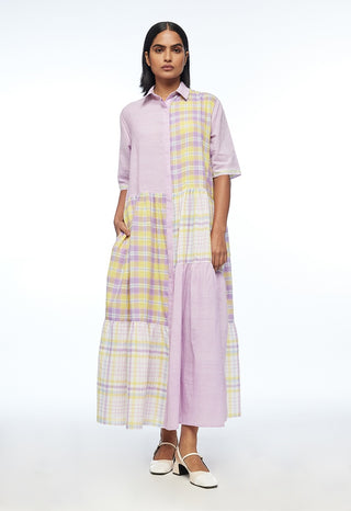 Setigera check dress