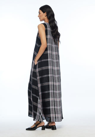 Xanthina black sleeveless dress
