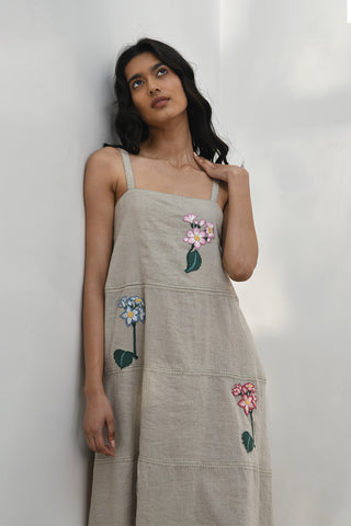 Merano Embroidered Strappy Dress by Payal Pratap available on Indiaspopup.com