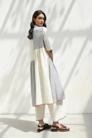 Felli Ivory Handloom Tunic Dress by Payal Pratap available on Indiaspopup.com