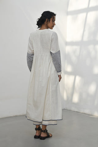 Lesvos Ivory Handloom Tunic by Payal Pratap available on Indiaspopup.com