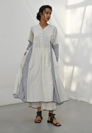 Lesvos Ivory Handloom Tunic by Payal Pratap available on Indiaspopup.com