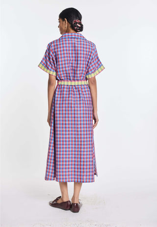 Selah gingham check dress