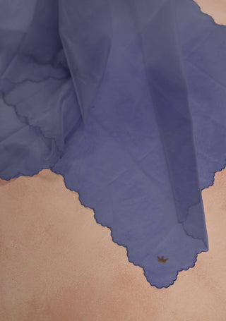 Periwinkle blue evara kurta set