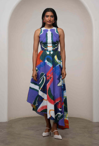 Varen tie-up dress