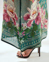 Rajdeep Ranawat-Banera Teal Kimono Tunic-INDIASPOPUP.COM