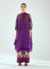 Rajdeep Ranawat-Kamara Purple Printed Tunic-INDIASPOPUP.COM