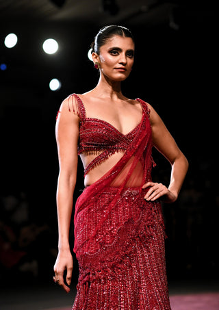 Varnika cocktail lehenga set