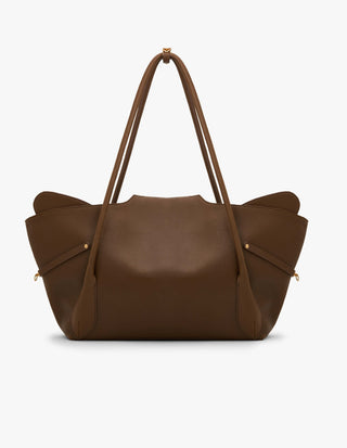 Mocha brown boss tote