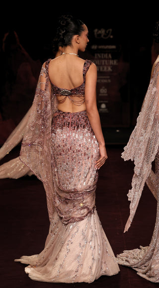 Aaranya draped sari set
