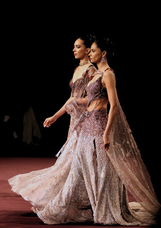 Aaranya draped sari set
