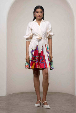 Alya tie-up dress