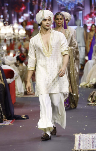 Shehzaad ivory kurta and pants