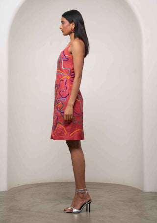 Sena embroidered dress