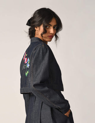 Noisette cropped jacket