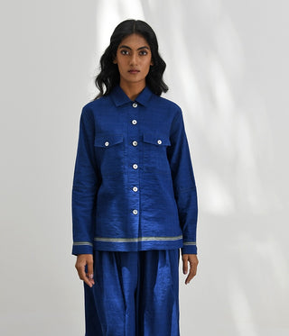 Foggia Shirt Jacket by Payal Pratap available on Indiaspopup.com