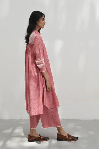 Rhodes Pink Handloom Tunic by Payal Pratap available on Indiaspopup.com