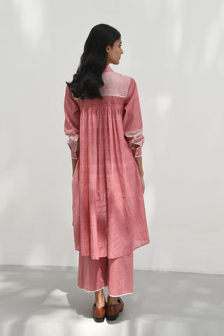 Rhodes Pink Handloom Tunic by Payal Pratap available on Indiaspopup.com