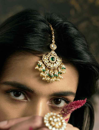 Urvi polki green tikka