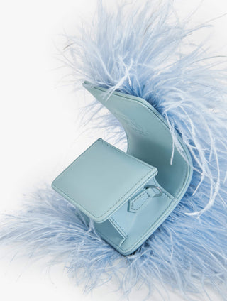 Delphine Blue Scarlet Minivet Bag by Outhouse available on Indiaspopup.com