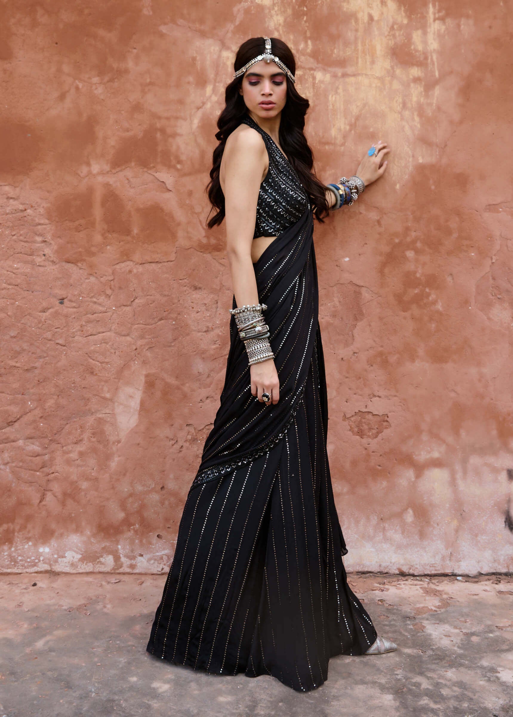 sari evening dresses 8 sari gowns that solve the wedding season what-do-I-wear dilemma