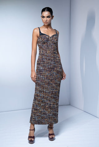 Tweed bodycon dress