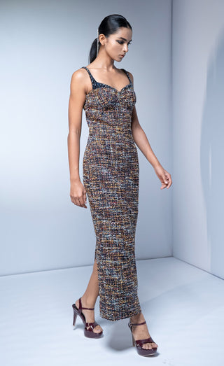 Tweed bodycon dress
