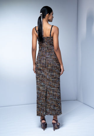 Tweed bodycon dress