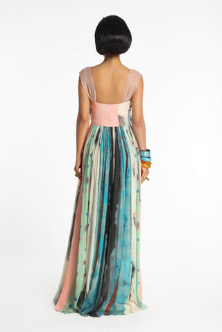 Aether Pop Aurora Gown by Aisha Rao, available on Indiaspopup.com