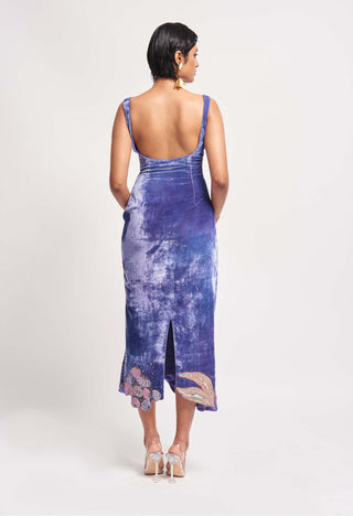 Aisha Rao-Lavender Cutwork Gown-INDIASPOPUP.COM