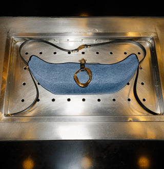 Denim swing bag