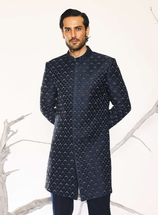 Nebula line indo western jacket and pants