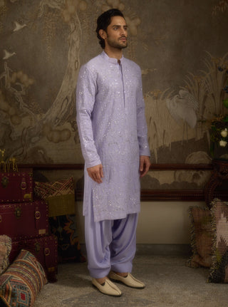 Raahi gul lilac kurta set